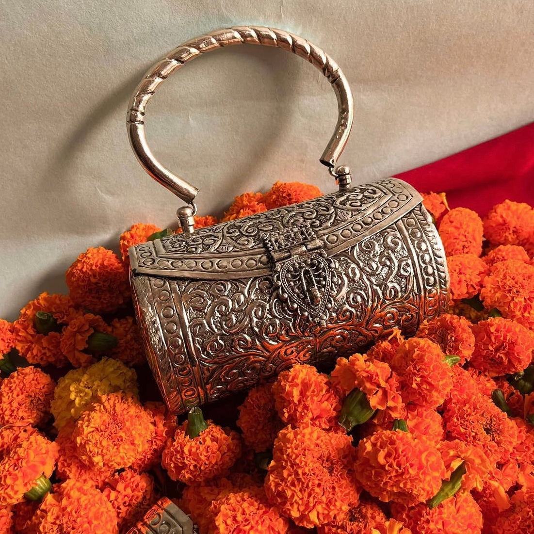 Ziya Brass Bag