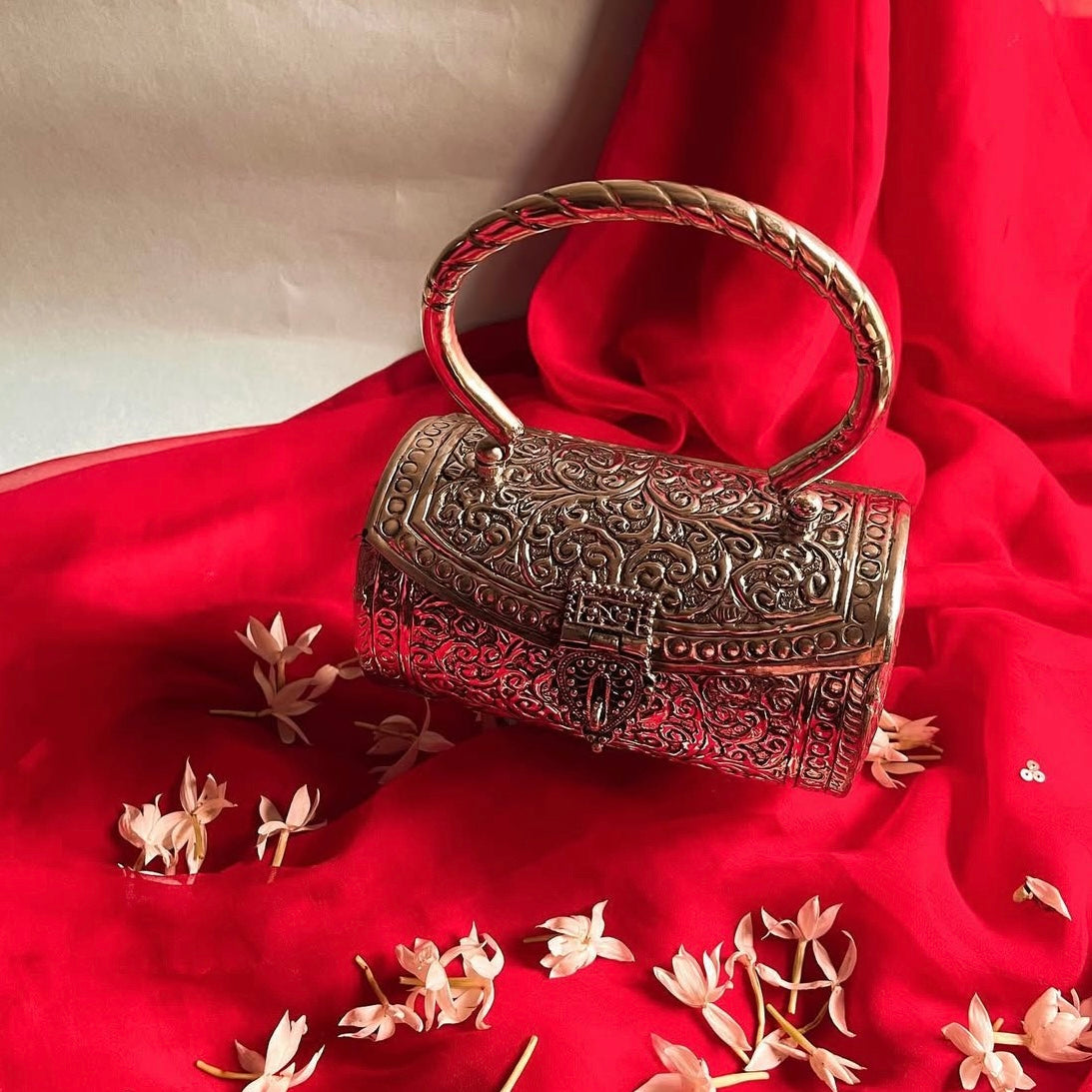 Ziya Brass Bag