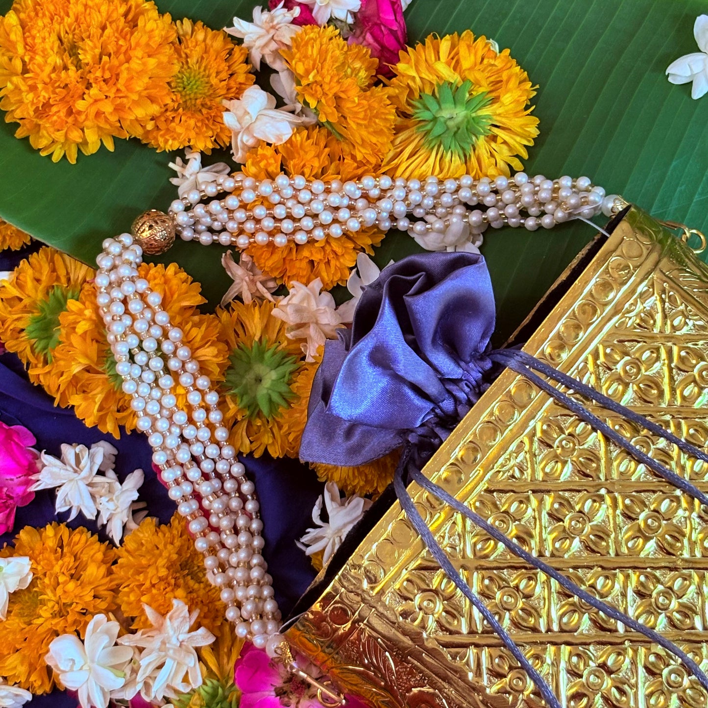 Brass Box Bag