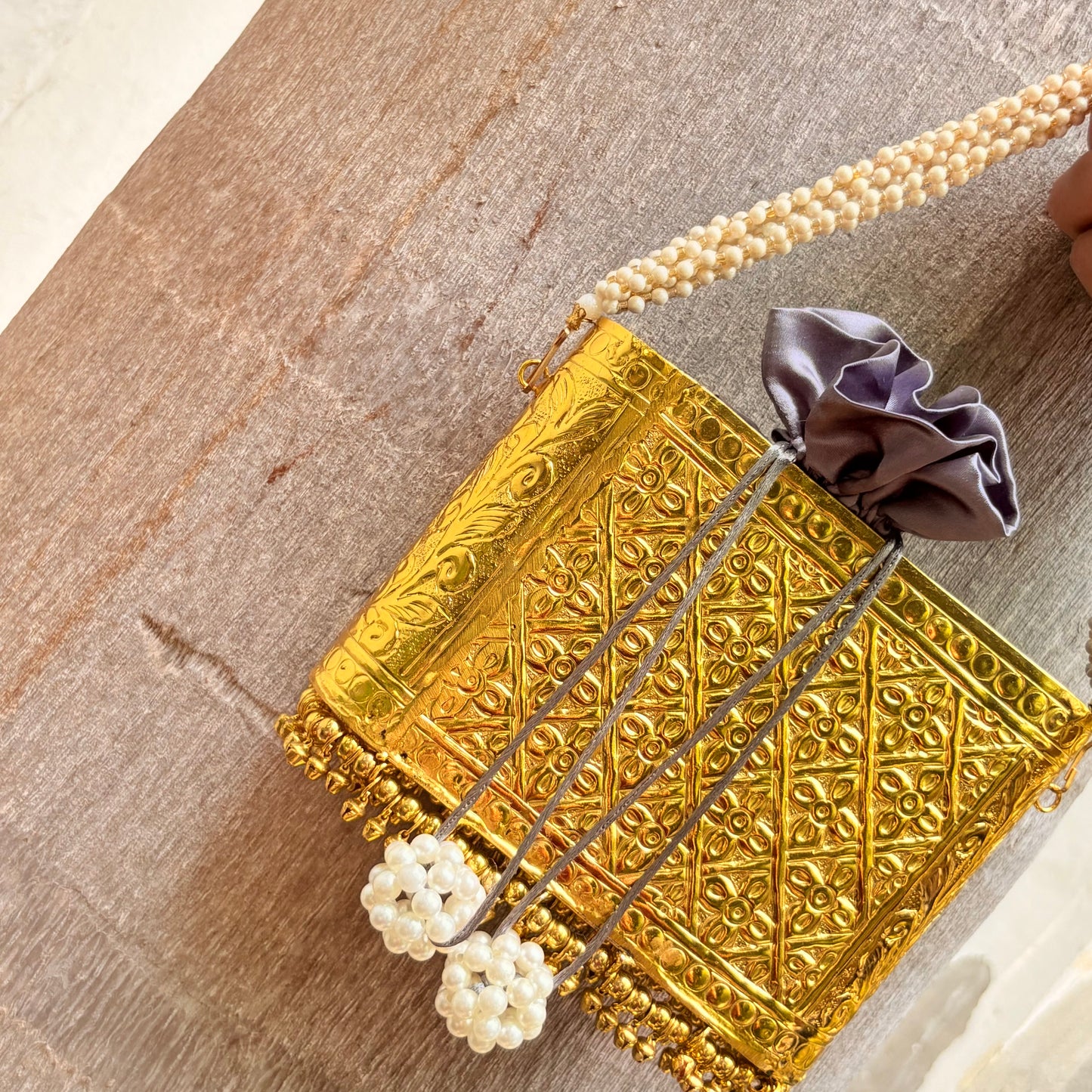 Brass Box Bag