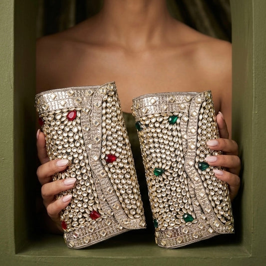 Kundan Envelope Clutch