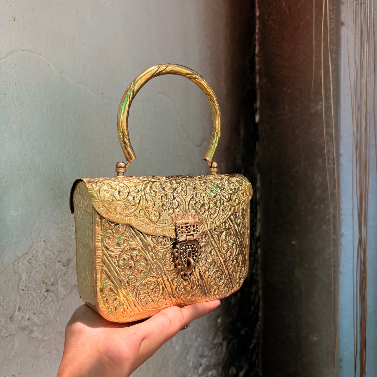 Noor Brass Bag