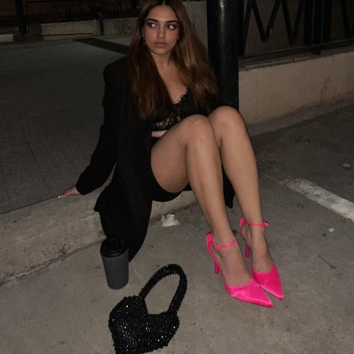 Black Heart Bag