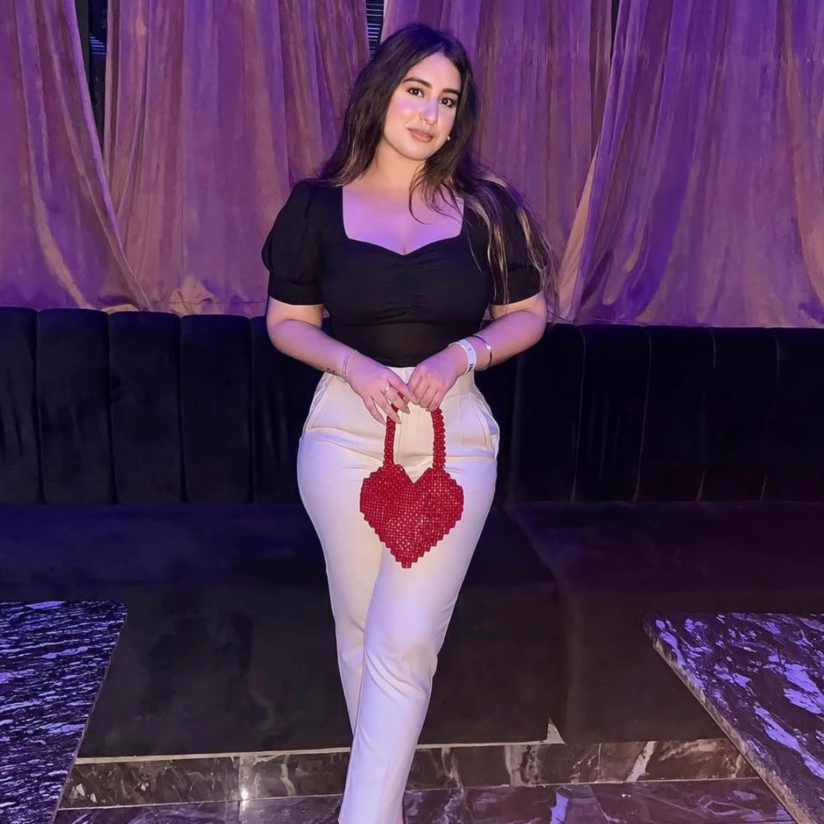Red Heart Bag