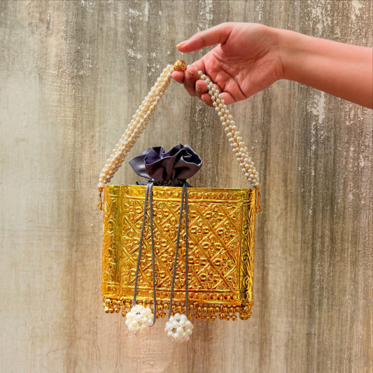 Brass Box Bag